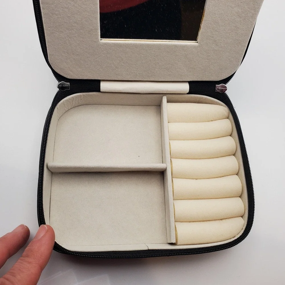 Brighton Christmas Dear Santa I Have Been Good(ish) Jewelry Box Travel‎ Case EUC